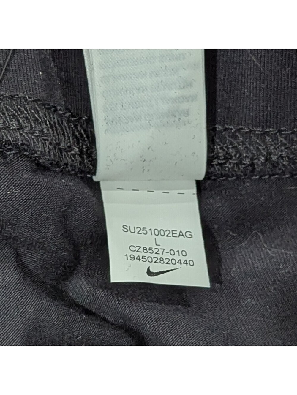 Nike Sportswear Essential Women's Mid-Rise Bike Shorts Black L NWT CZ8527-010 - Picture 7 of 9
